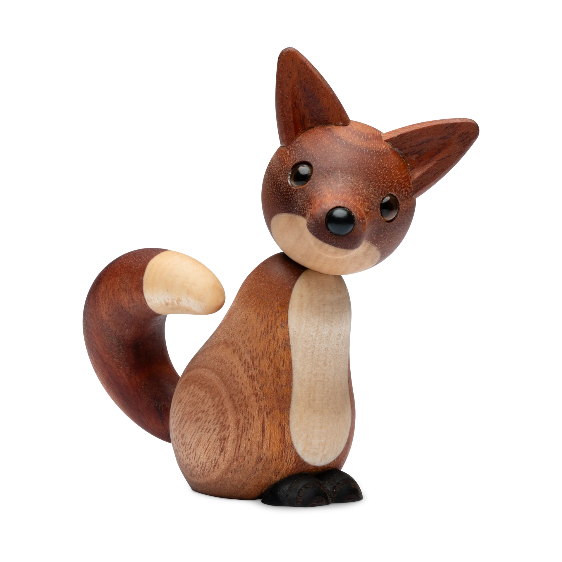 Roxy vos decoratie 10 cm, Mahonie Spring Copenhagen