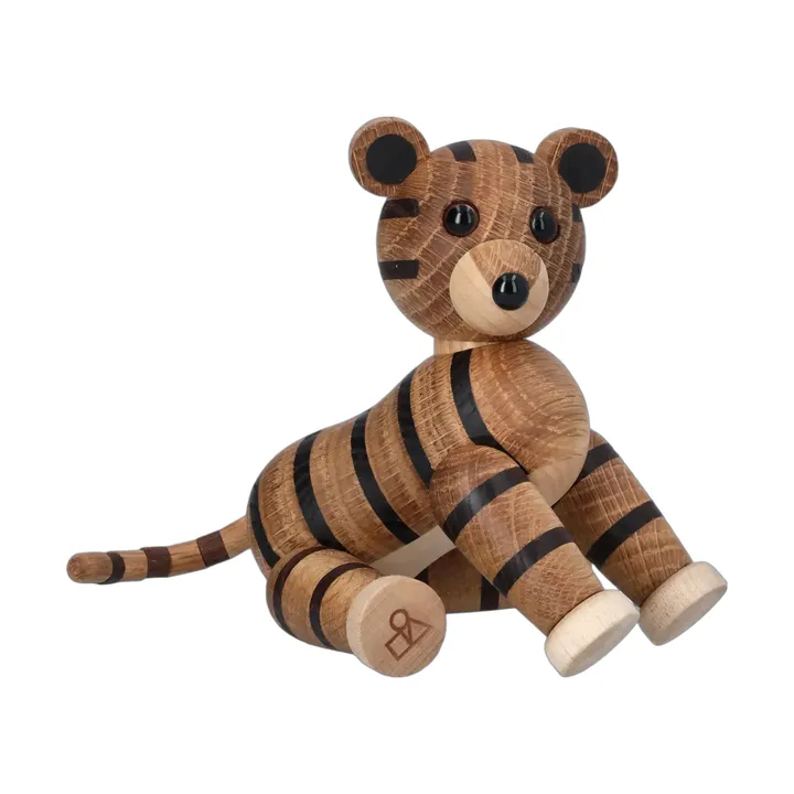Shiva tijgerfiguur - Beige, 12x6x12 cm - Spring Copenhagen