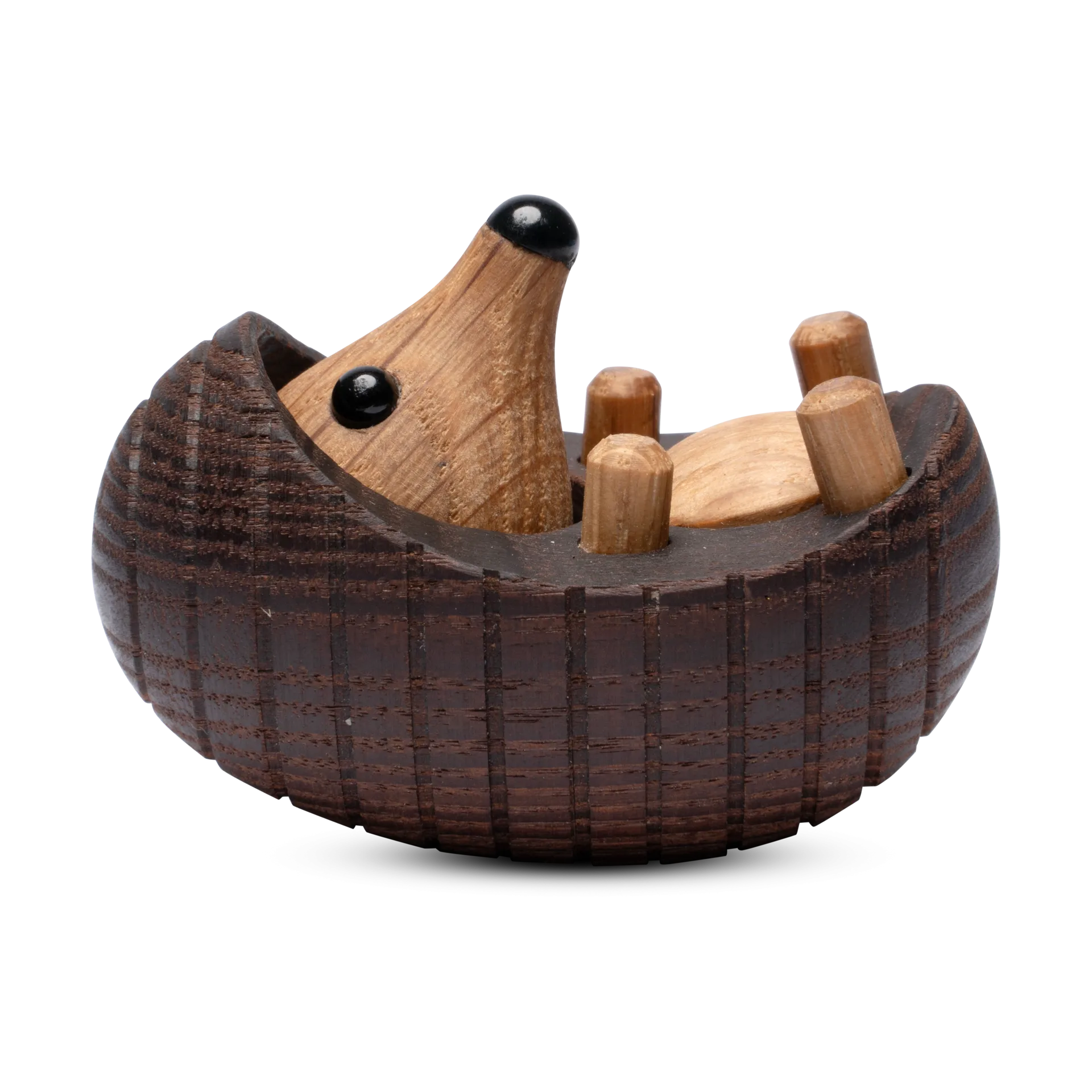 Spike egel decoratie 4 cm, Thermo Ash Spring Copenhagen