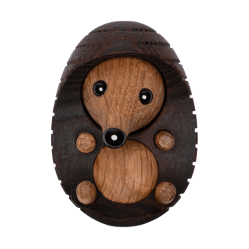 Spike egel decoratie 4 cm - Thermo Ash - Spring Copenhagen