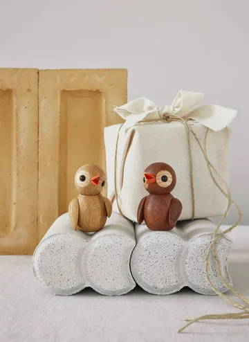 Spring Birds decoratie 6,5 cm - Jokey Oak - Spring Copenhagen