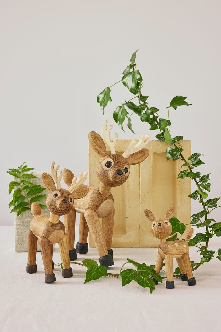 Star rendier decoratie 26 cm, Eikenhout Spring Copenhagen