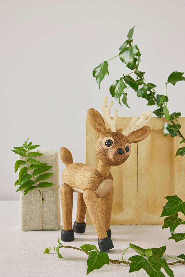 Star rendier decoratie 26 cm, Eikenhout Spring Copenhagen