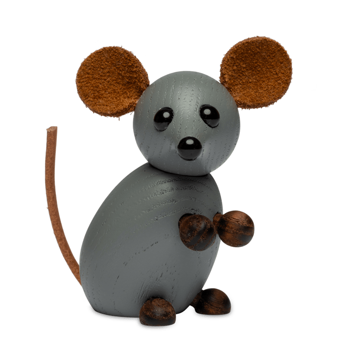The farm mouse decoratie 7 cm - Grijs - Spring Copenhagen