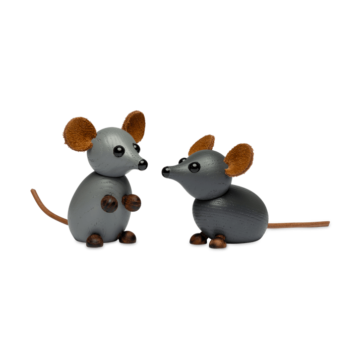 The farm mouse decoratie 7 cm, Grijs Spring Copenhagen