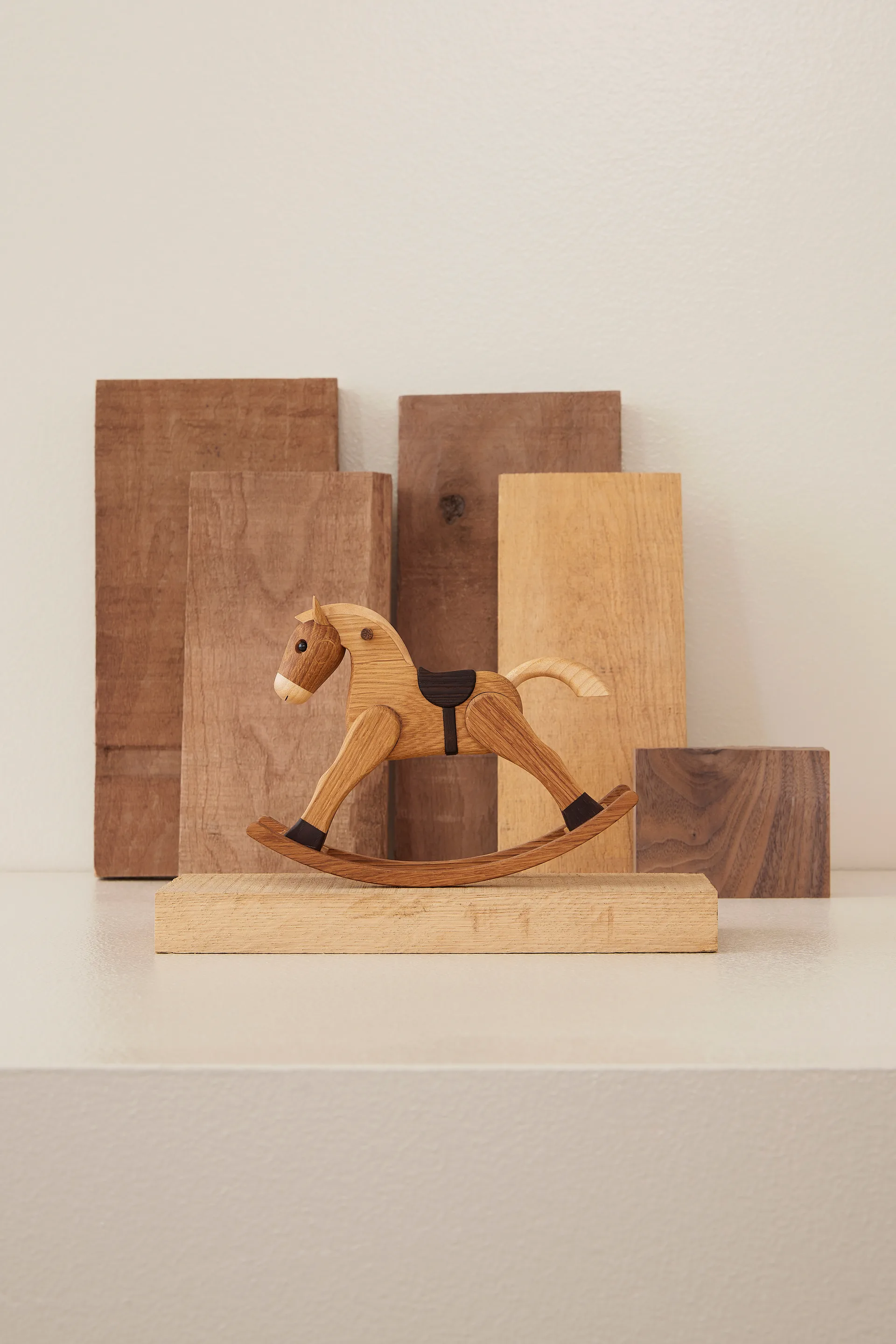 The Rocking Horse decoratie 13,5 cm, Eik, 13,5 cm Spring Copenhagen