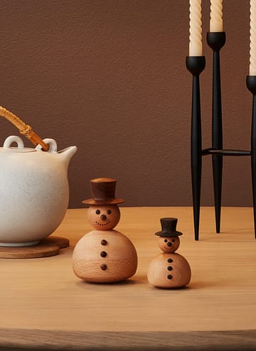 The snowman decoratie - Beukenhout-eikenhout - Spring Copenhagen
