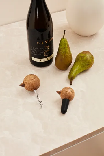 Tipsy wijnstopper - Eikenhout - Spring Copenhagen