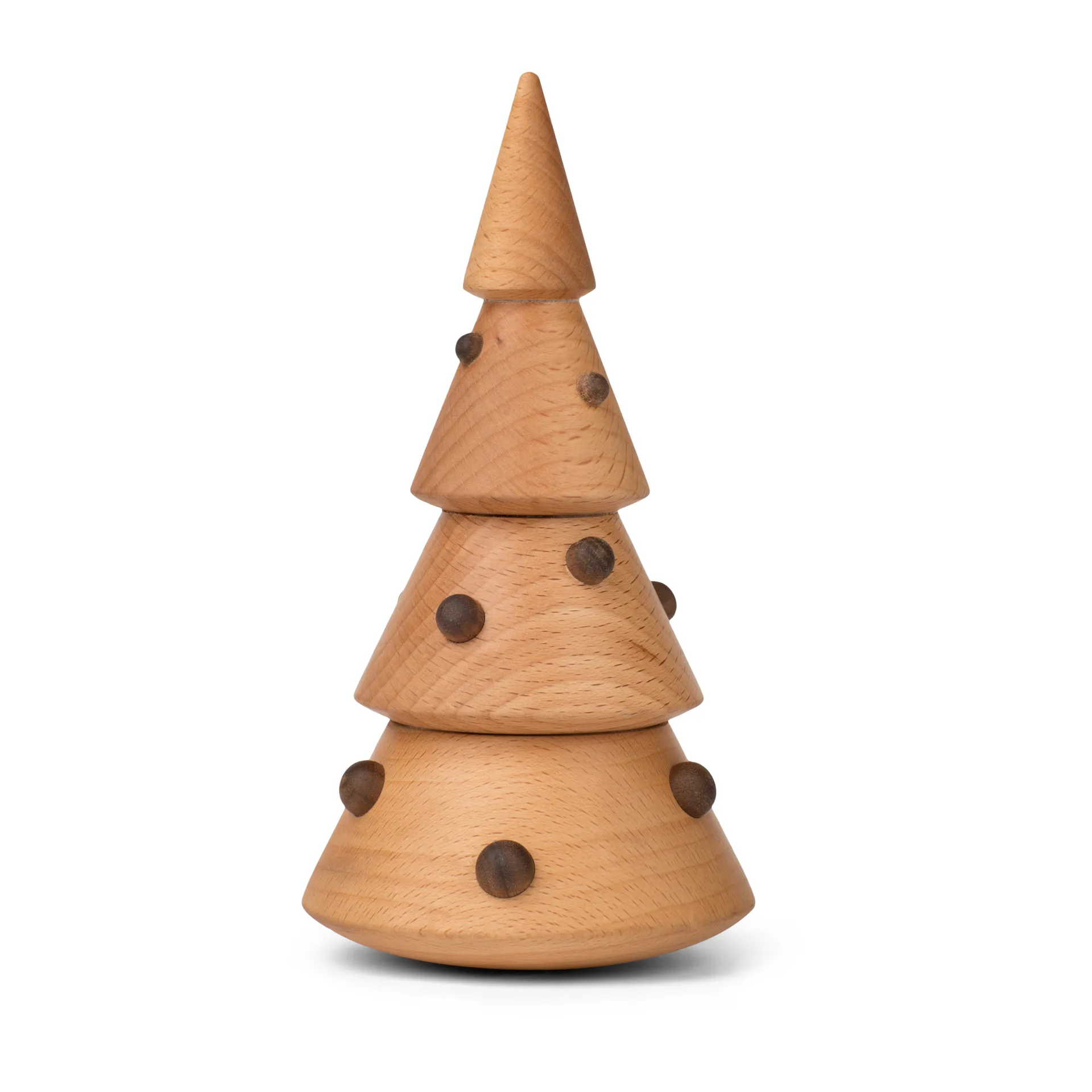 Tumbler kerstboom, Beukenhout-walnoot Spring Copenhagen