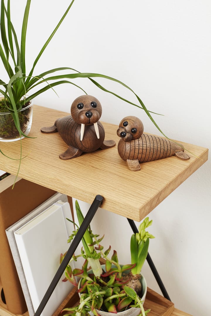 Wally decoratie walrus, Eikenhout Spring Copenhagen