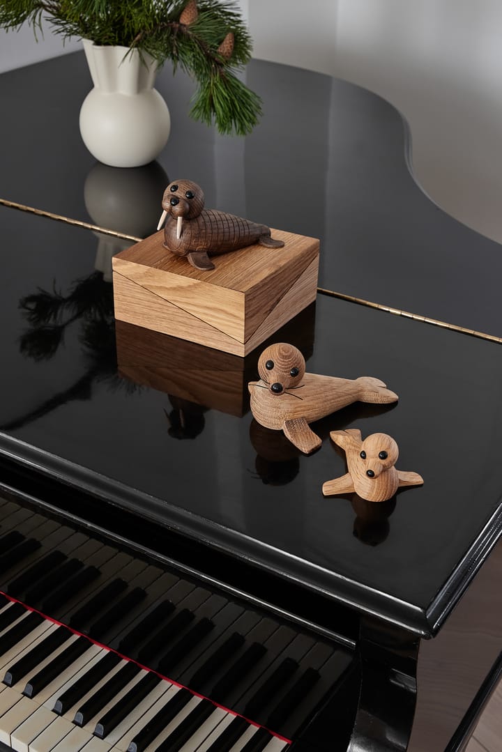 Wally decoratie walrus, Eikenhout Spring Copenhagen