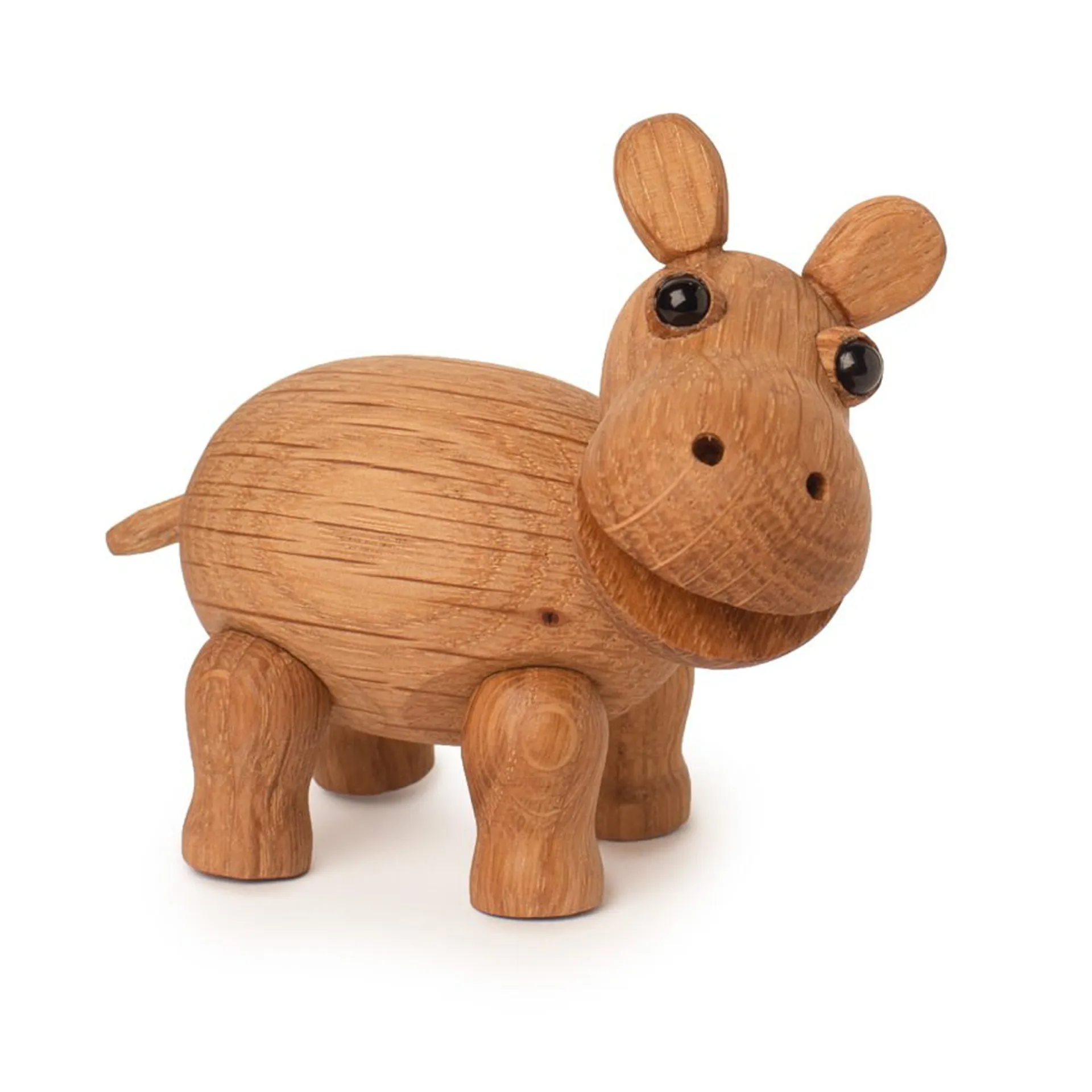 Wilma nijlpaard baby decoratie, Eikenhout-esdoorn Spring Copenhagen