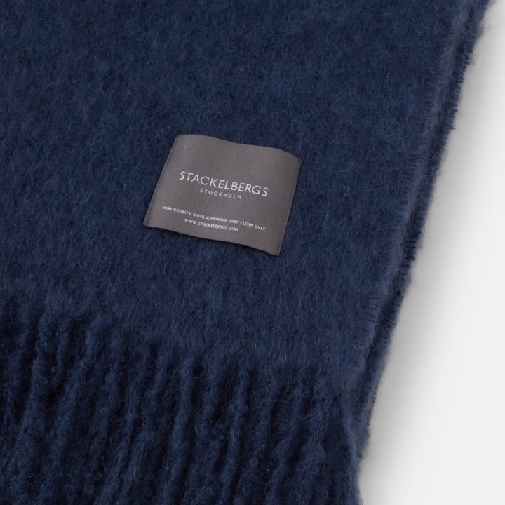 Mohair plaid, Denim dark blue Stackelbergs