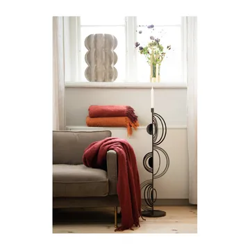 Mohair plaid - fired earth - Stackelbergs