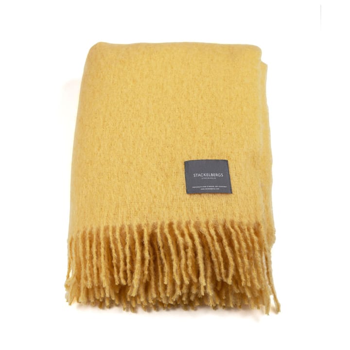 Mohair plaid - golden yellow - Stackelbergs