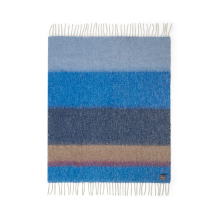 Mohair plaid, Stripe Blue, Azur & Camel Stackelbergs