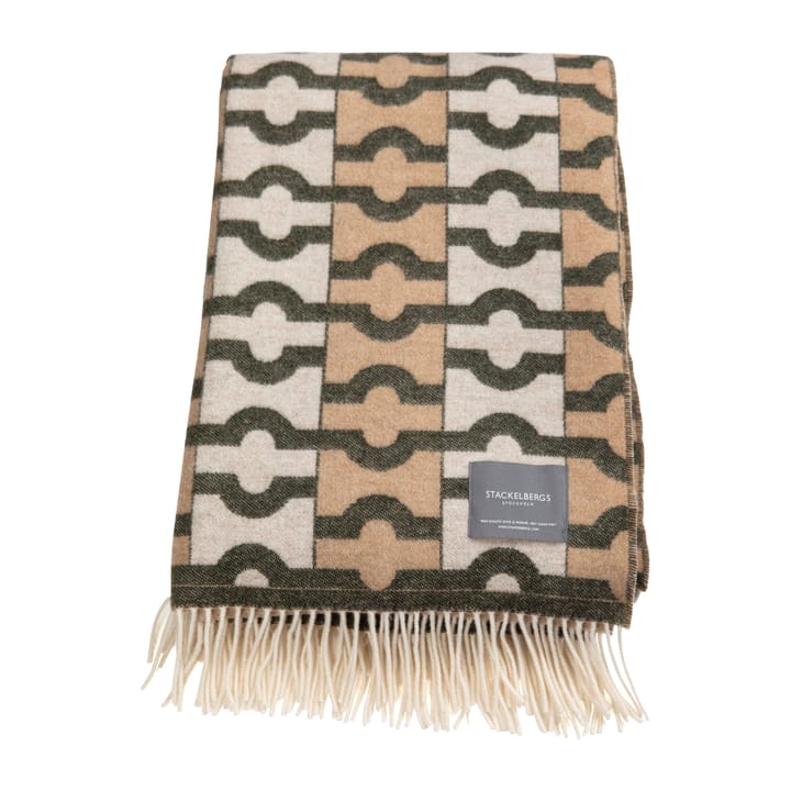 Wallpaper plaid, Beige-moss-offwhite Stackelbergs