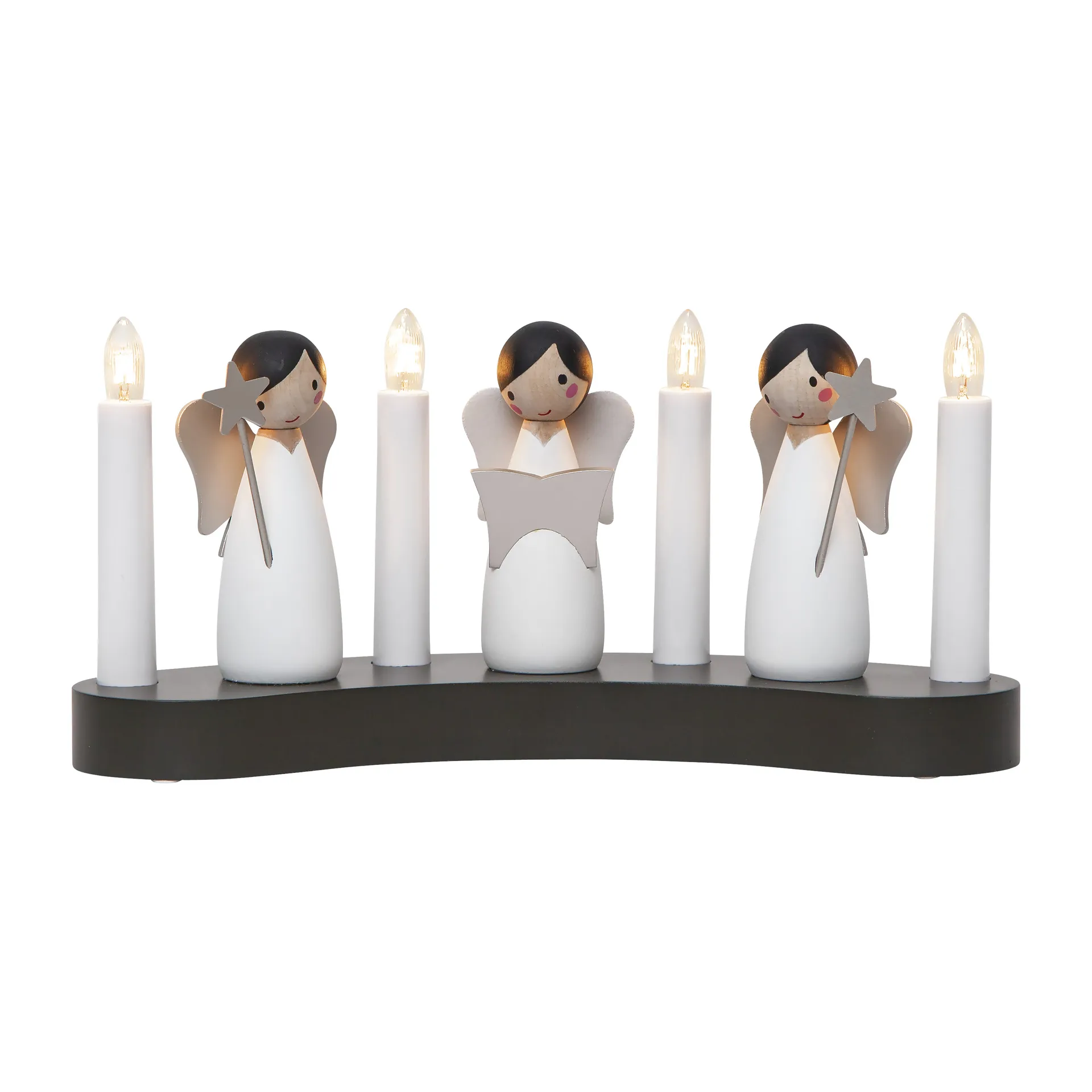 Angel choir adventskandelaar, Wit Star Trading