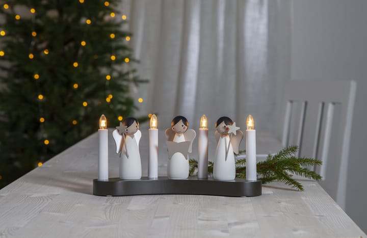 Angel choir adventskandelaar, Wit Star Trading