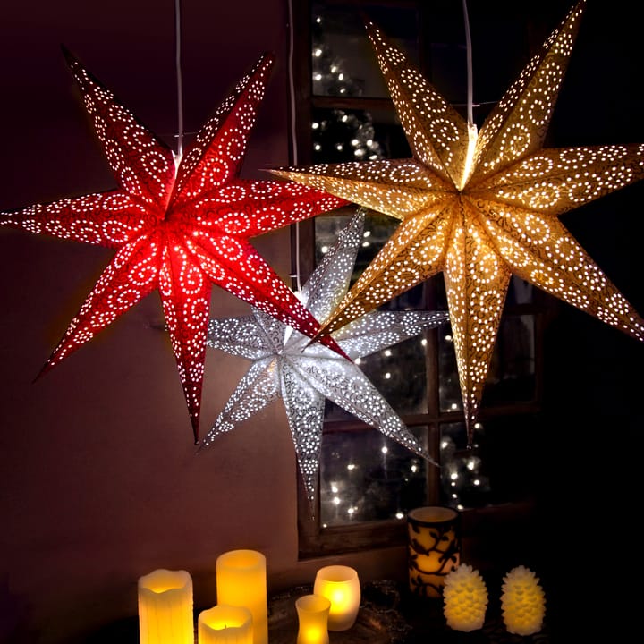 Antique kerstster 60 cm., goud Star Trading