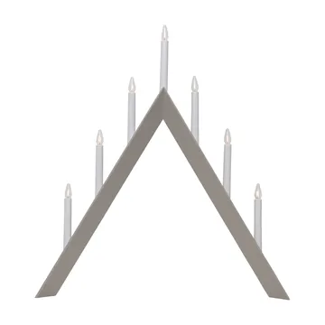 Arrow adventskandelaar 64,5 cm - Beige - Star Trading