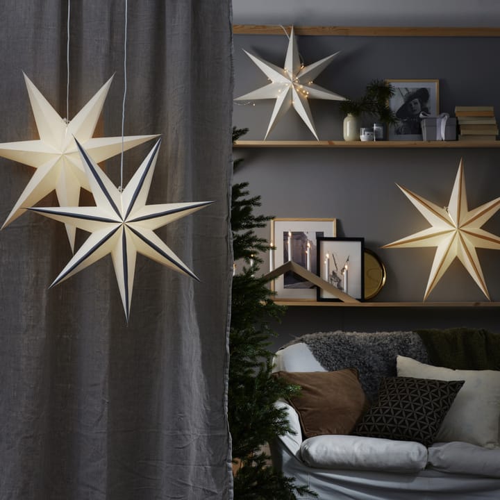 Arrow kandelaar 36 cm, Beige Star Trading