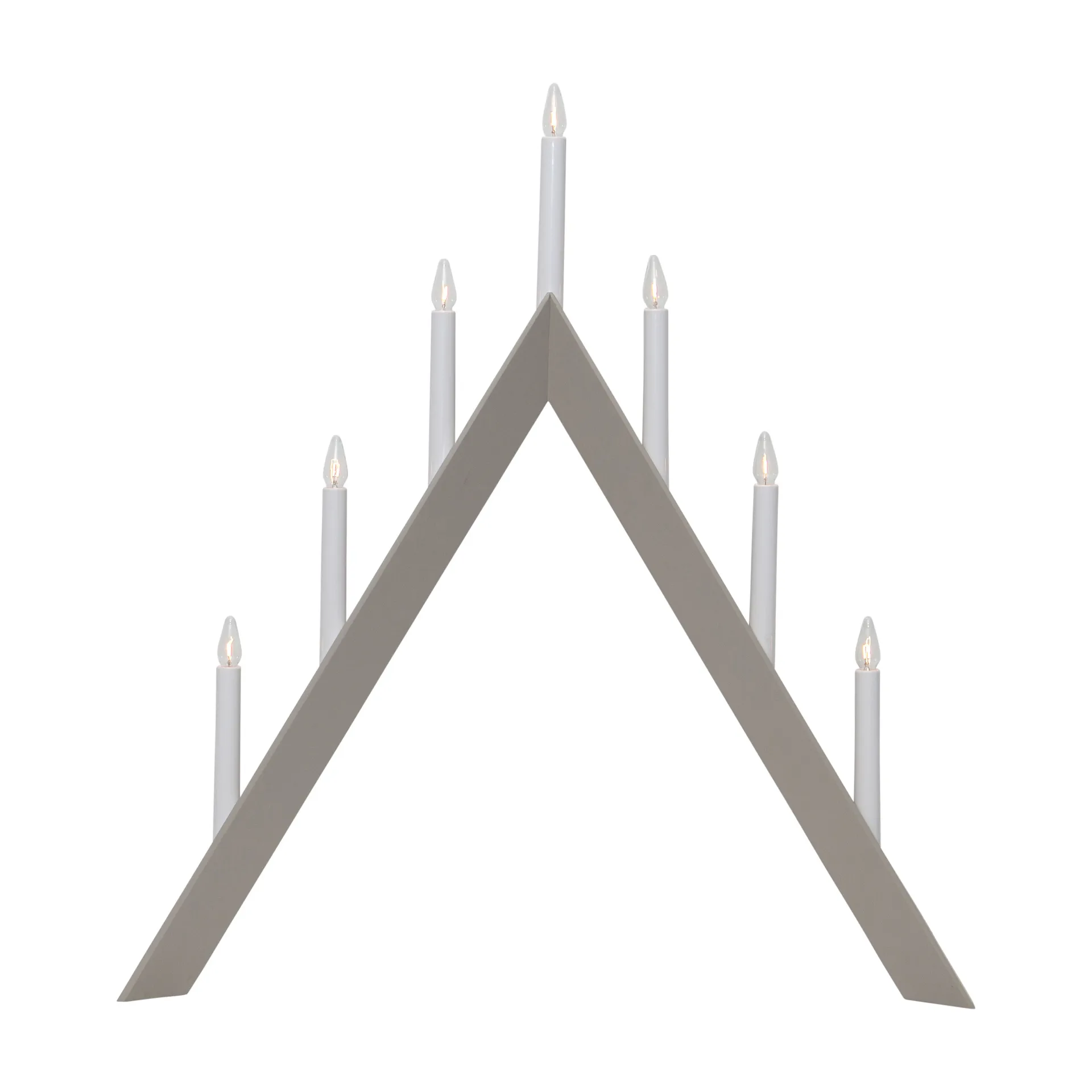 Arrow kandelaar 64,5 cm, Beige Star Trading