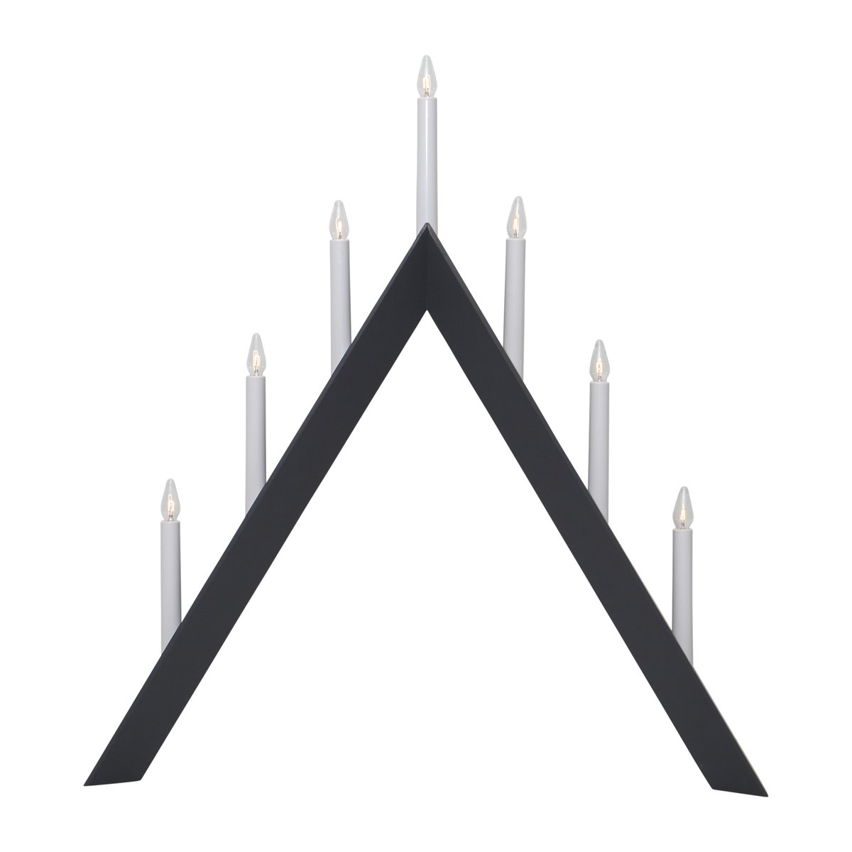Star Trading Arrow kandelaar 64,5 cm Grijs | Scandinavisch Interieur | Adventverlichting | Grijs