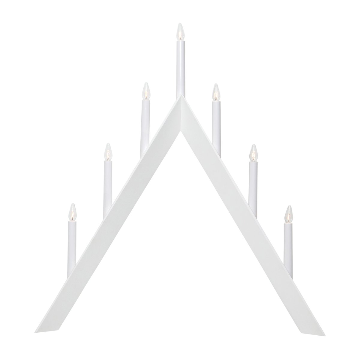 Star Trading Arrow kandelaar 64,5 cm Wit | Scandinavisch Interieur | Adventverlichting | Wit