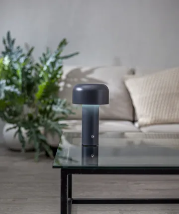 Bobby tafellamp draagbaar - Grijs - Star Trading