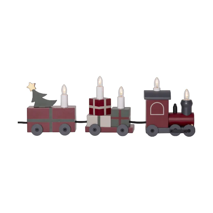 Christmas train adventskandelaar - Multi - Star Trading