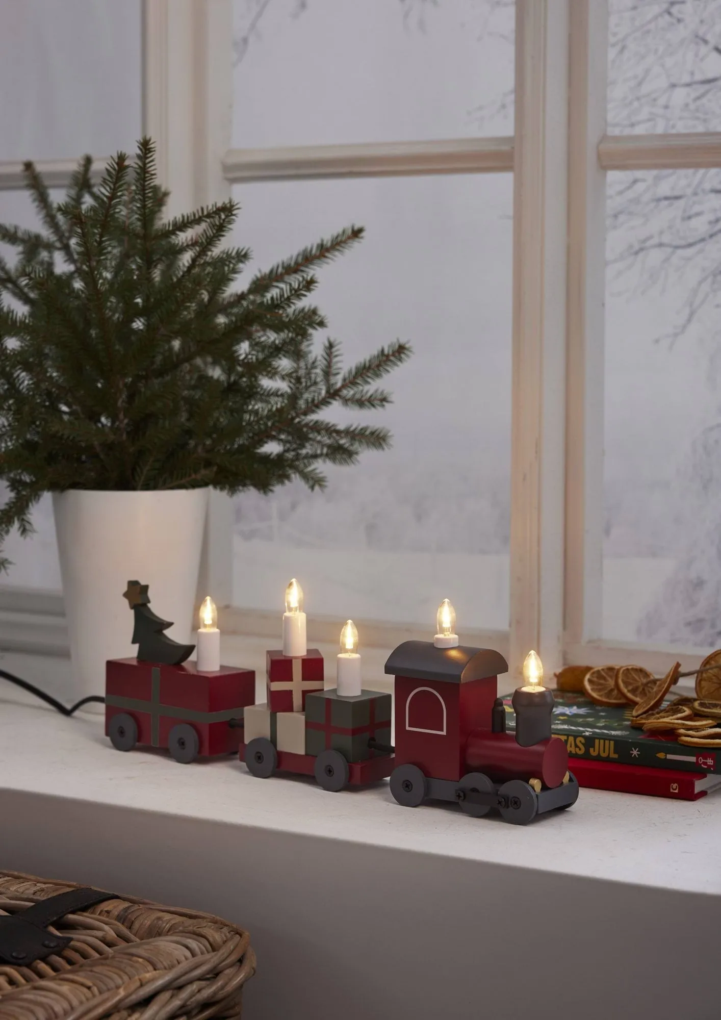 Christmas train adventskandelaar, Multi Star Trading