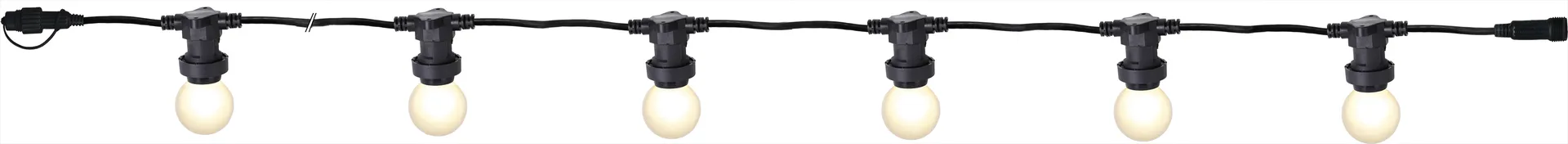 Connecta lichtsnoer E27 7,35 m, Zwart Star Trading