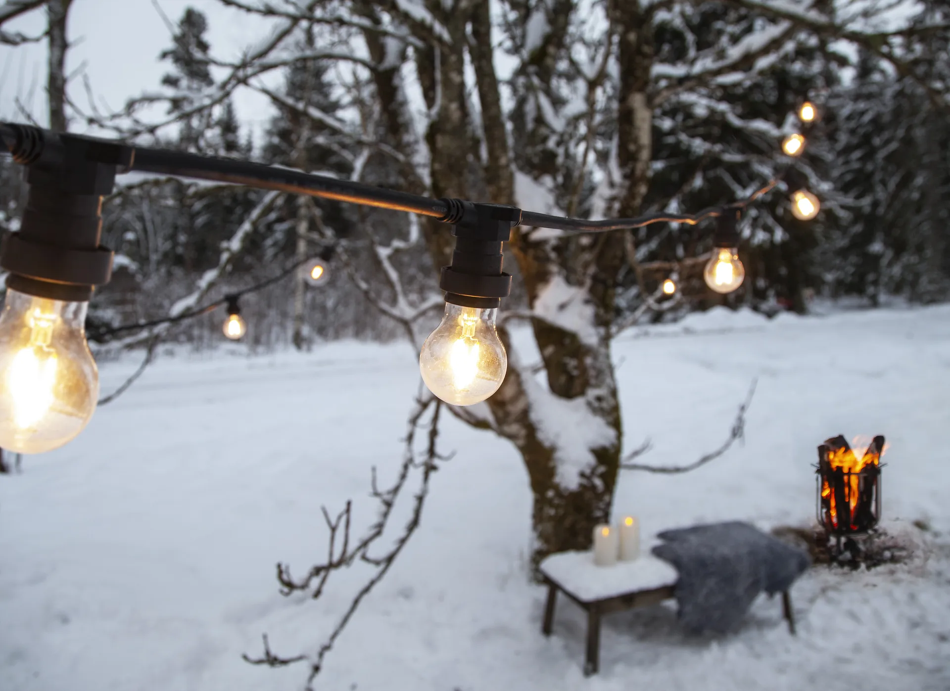 Connecta lichtsnoer E27 7,35 m, Zwart Star Trading