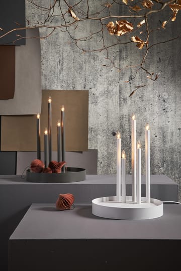 Deco adventskandelaar - Mist - Star Trading