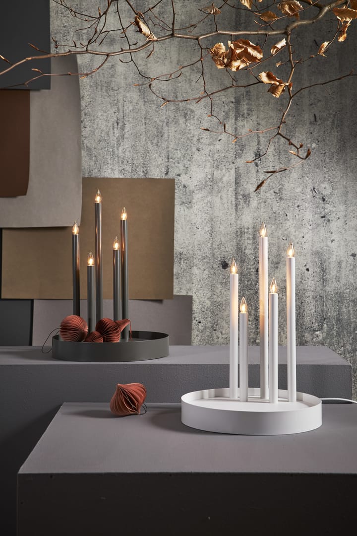 Deco adventskandelaar, Mist Star Trading