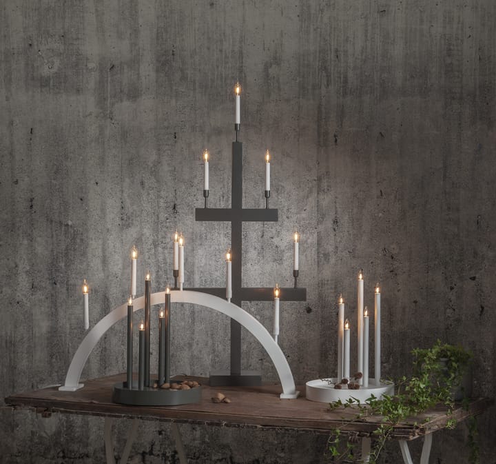 Deco adventskandelaar, Mist Star Trading