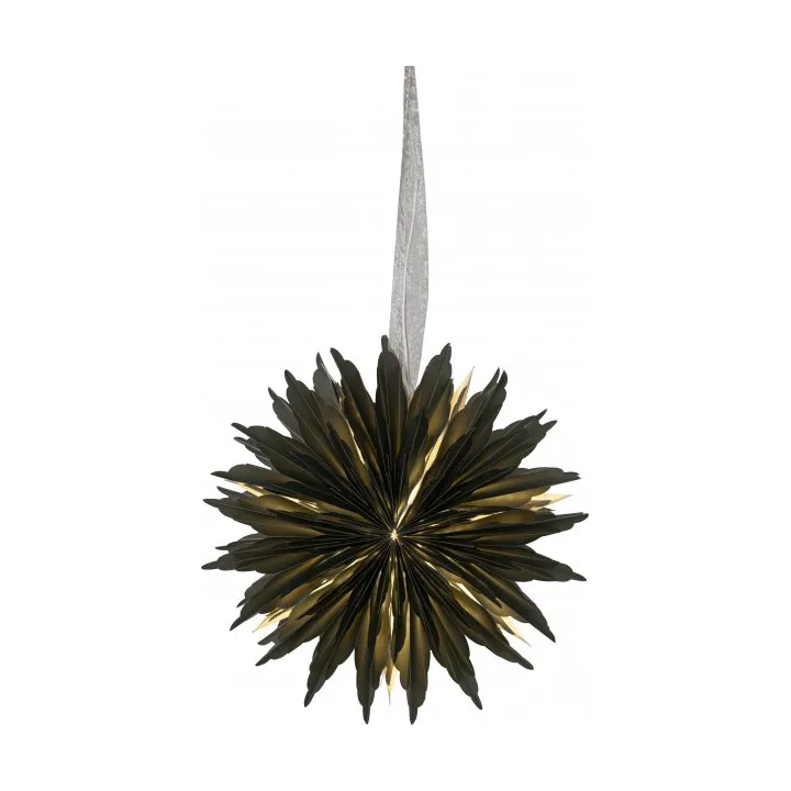 Dis papieren ster - Groen, 40x40 cm - Star Trading