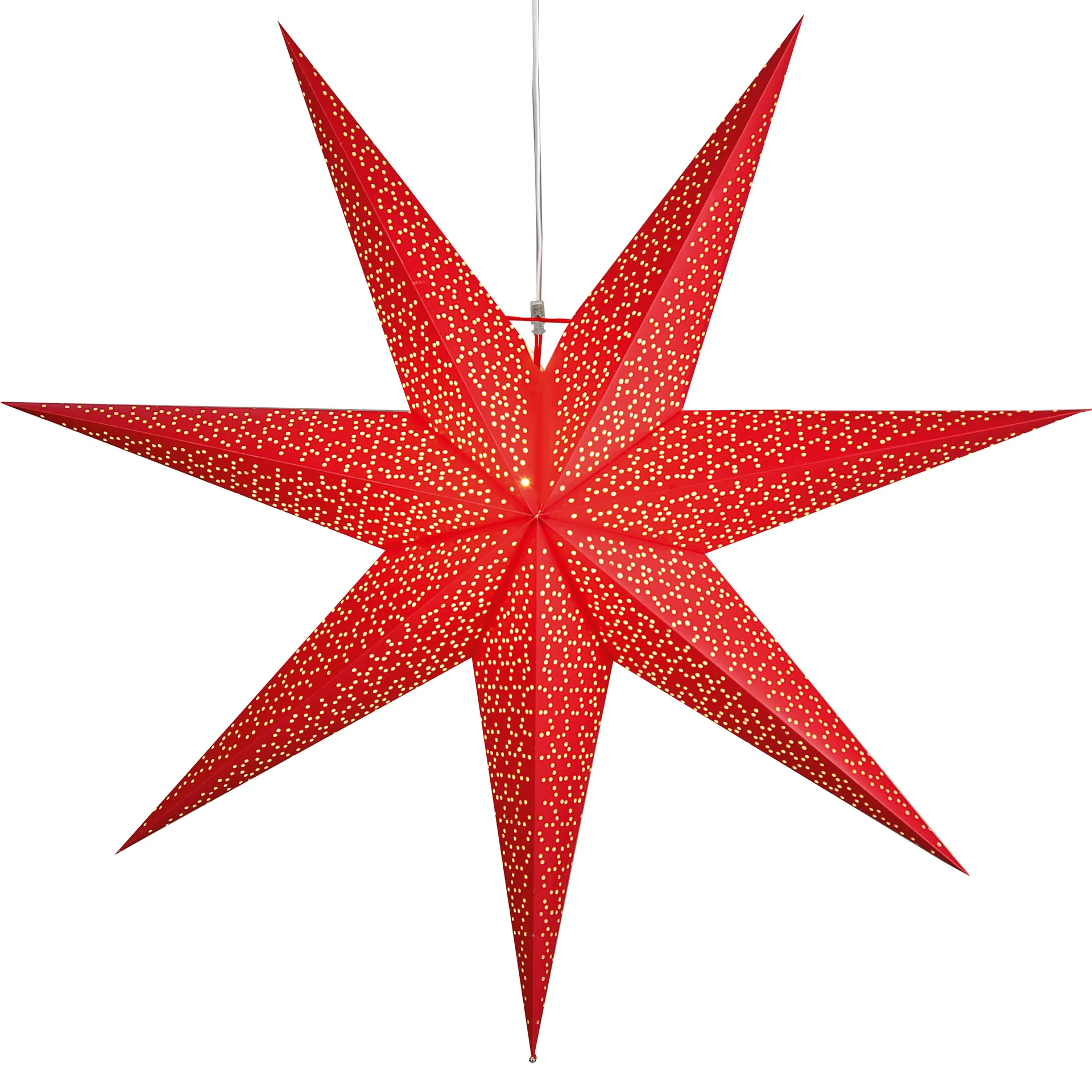 Dot adventsster 100 cm, Rood Star Trading