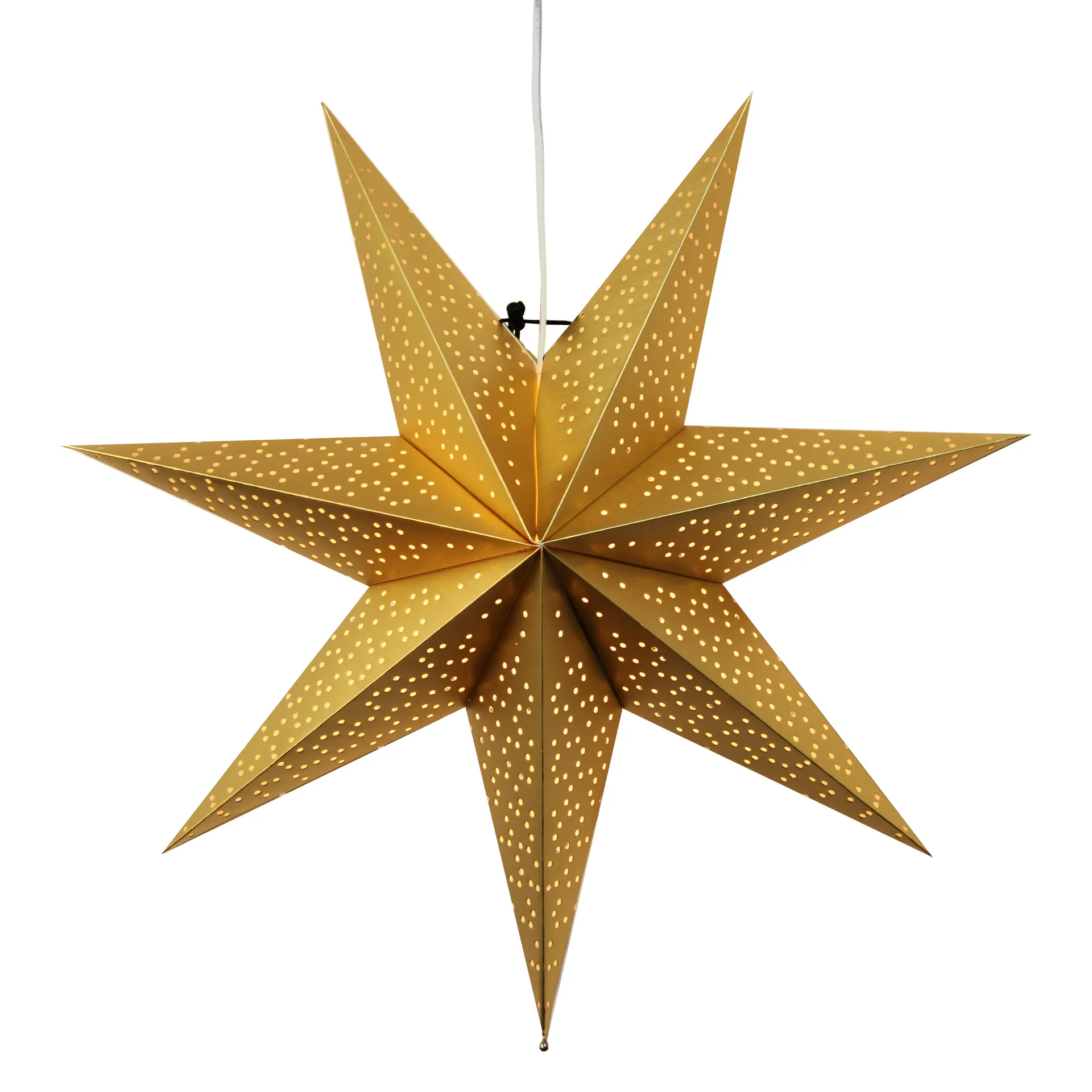 Dot adventsster 54 cm, Goud Star Trading