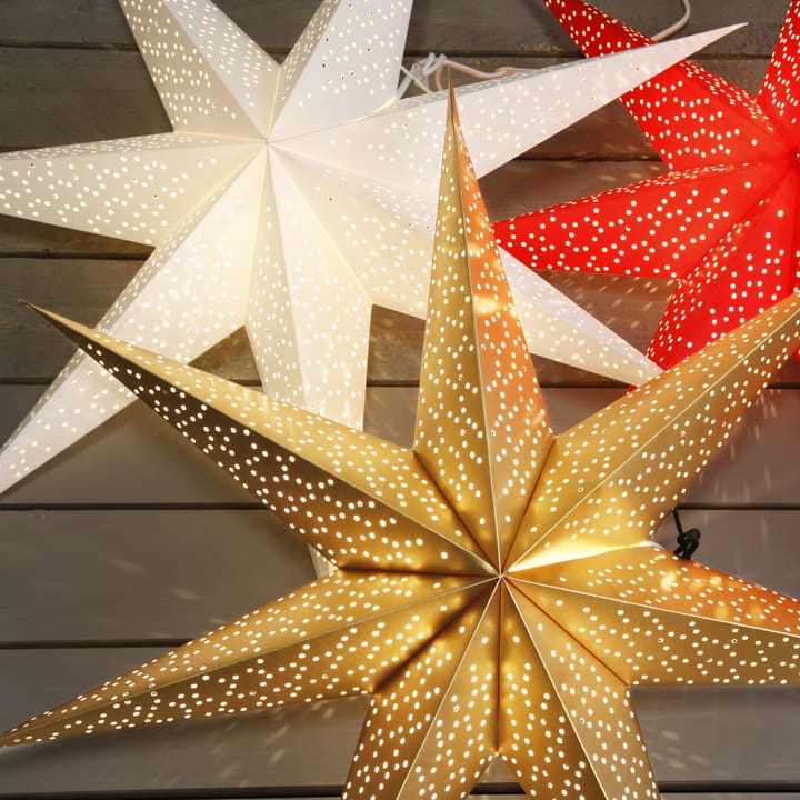 Dot adventsster 70 cm, Wit Star Trading