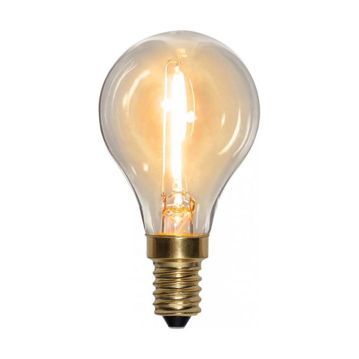 E14 LED Globe lichtbron 0,8 W - Transparent - Star Trading