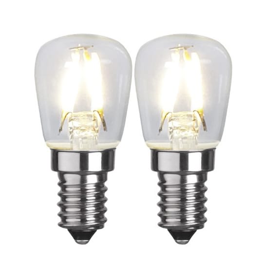 E14 LED soft glow 2-pack - 2,6 cm. - 2700K - Star Trading