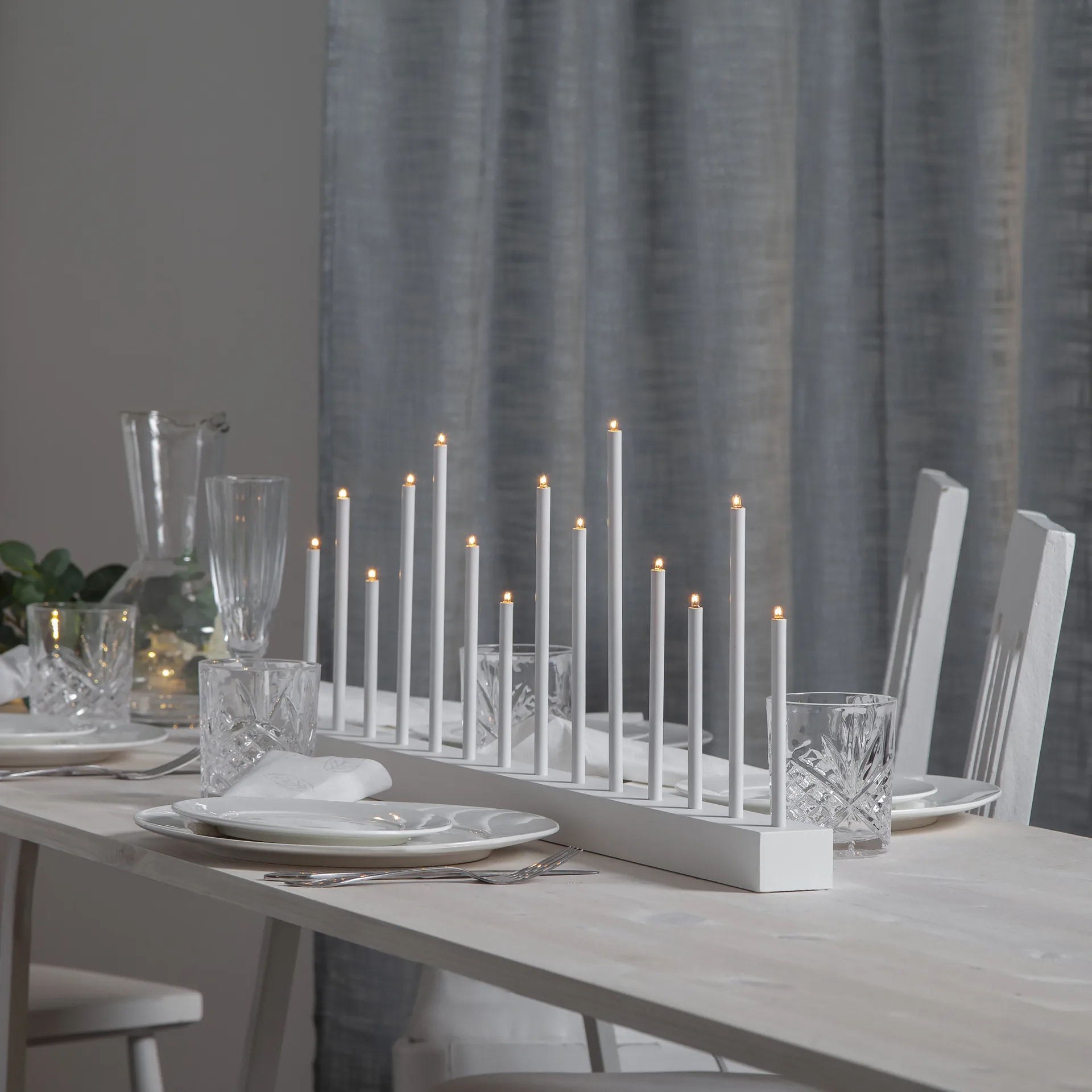 Echo adventskandelaar, Wit Star Trading