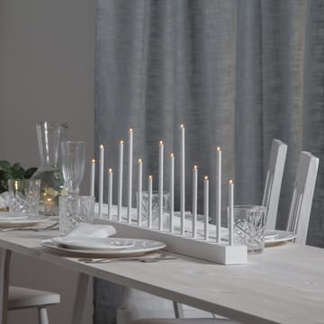 Echo adventskandelaar - Wit - Star Trading