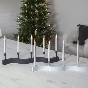 Flow adventskandelaar - Grijs - Star Trading