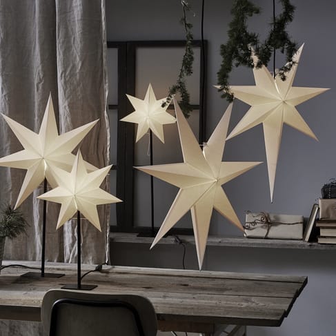 Frozen adventslamp, wit Star Trading