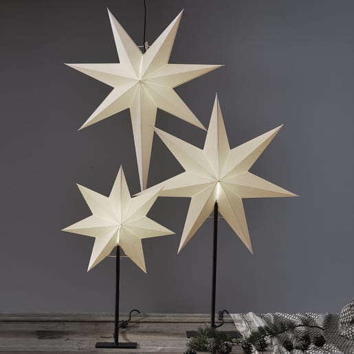 Frozen adventslamp, wit Star Trading