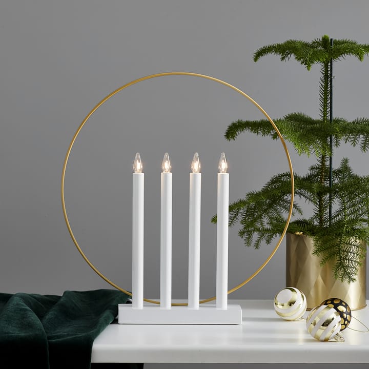 Glory adventsverlichting, wit Star Trading