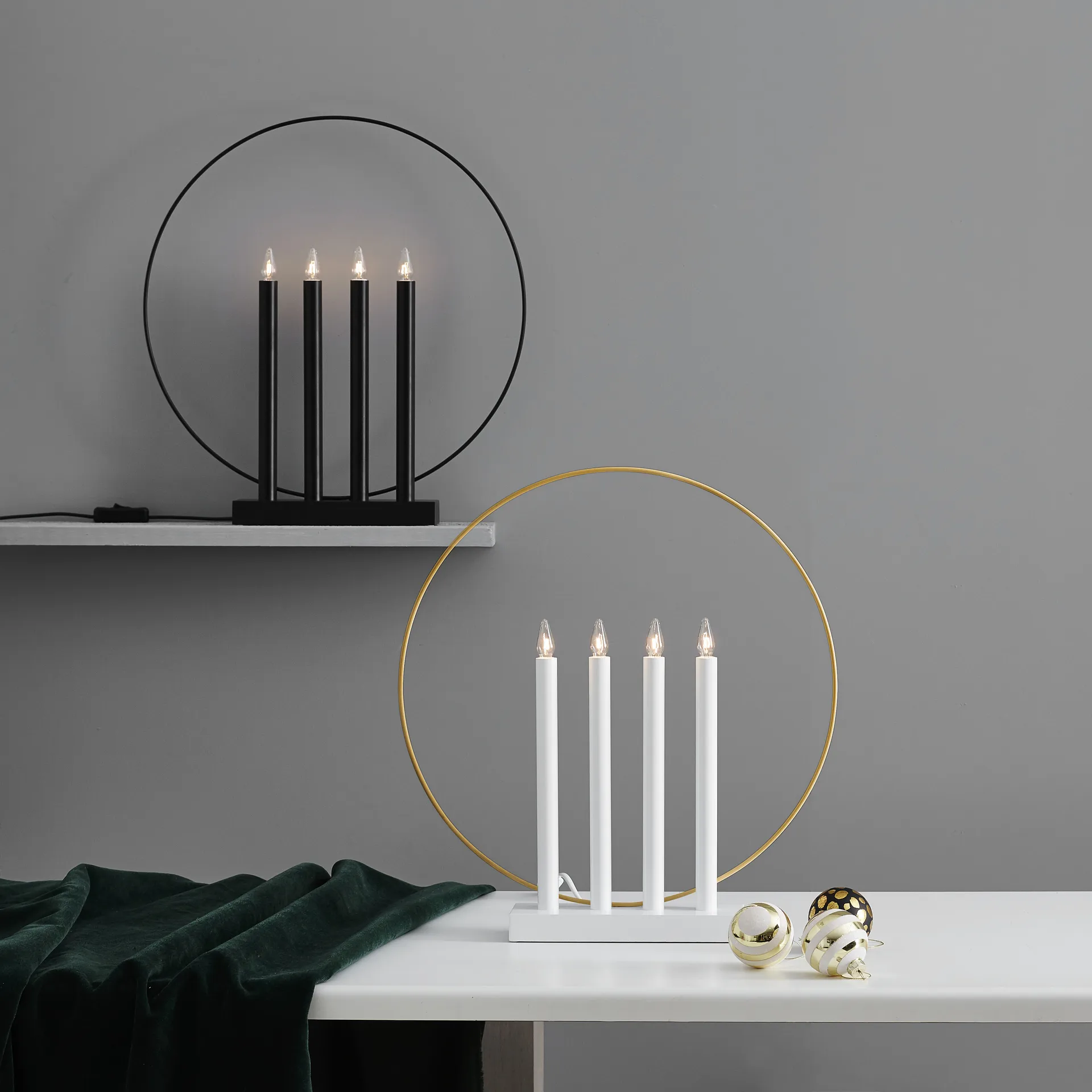 Glory adventsverlichting, wit Star Trading
